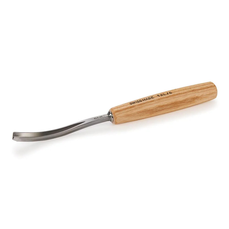 Long Bent V-Parting Tool - Size:8 mm